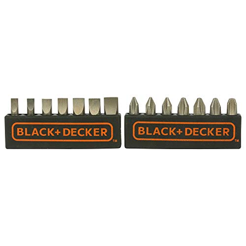 BLACK+DECKER, Set Accessori Per Auto, 71 Pezzi, Nero, 40.5 x 29.5 x 28.5 cm. A7144-XJ