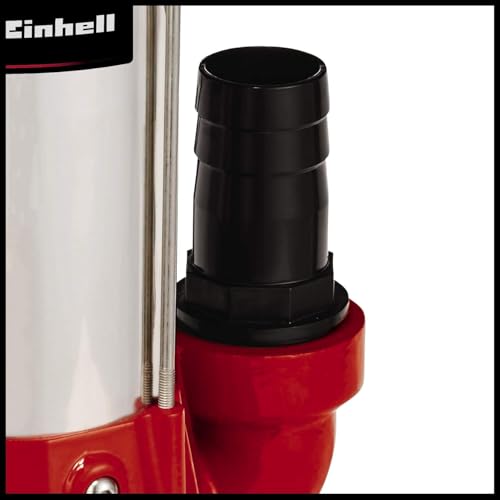 Einhell Pompa per acque scure GC-DP 1340 (1300 W, portata max 23000 L/h, prevalenza 10 m, immersione max 5 m, corpi estranei fino a 40 mm, extra robusta)