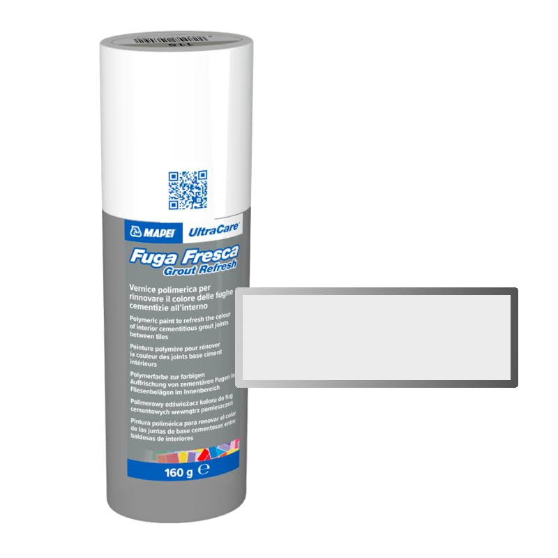 Mapei Ultracare FUGA FRESCA 111 GRIGIO ARGENTO vernice polimerica per rinnovare il colore delle fughe cementizie Flacone 160gr.