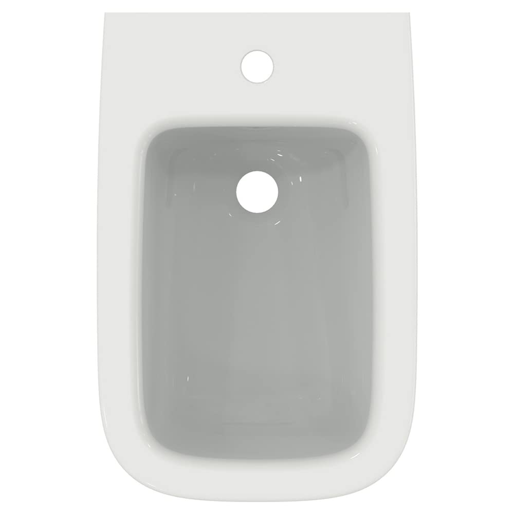 Ideal Standard - i.life B Bidet sospeso monoforo con fissaggi completamente nascosti. Bianco