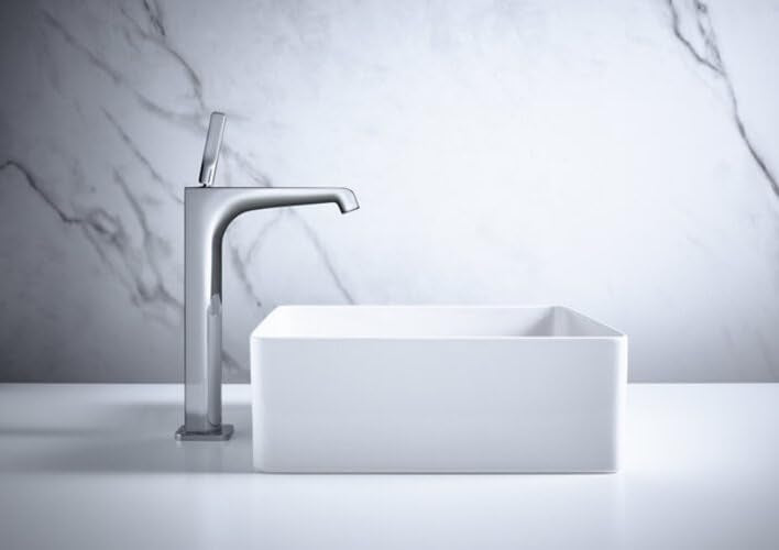 Hansgrohe Axor Citterio E Miscelatore monocomando per lavabo 250 senza timone per lavabo, Colorazione: Nero opaco