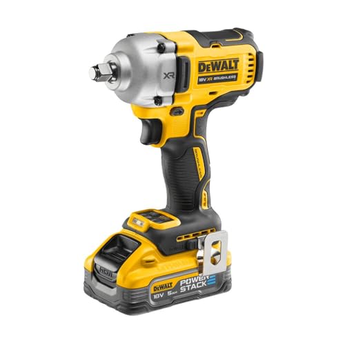 DEWALT DCF891H2T-QW Avvitatore impulsi 18V 2 batterie 5 ah powerstack 1/2" 812 Nm