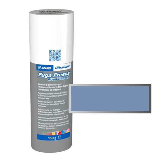 Mapei Ultracare FUGA FRESCA 168 CERULEO vernice polimerica per rinnovare il colore delle fughe cementizie Flacone 160gr.