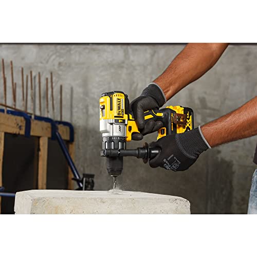 DeWalt DCD996P2-QW Trapano Avvitatore a Percussione, 3 Velocità, 5.0 Ah, Motore Brushless, con Doppia Batteria in Valigetta TSTAK, 18 V, giallo;nero;argento, 1/2_pollice