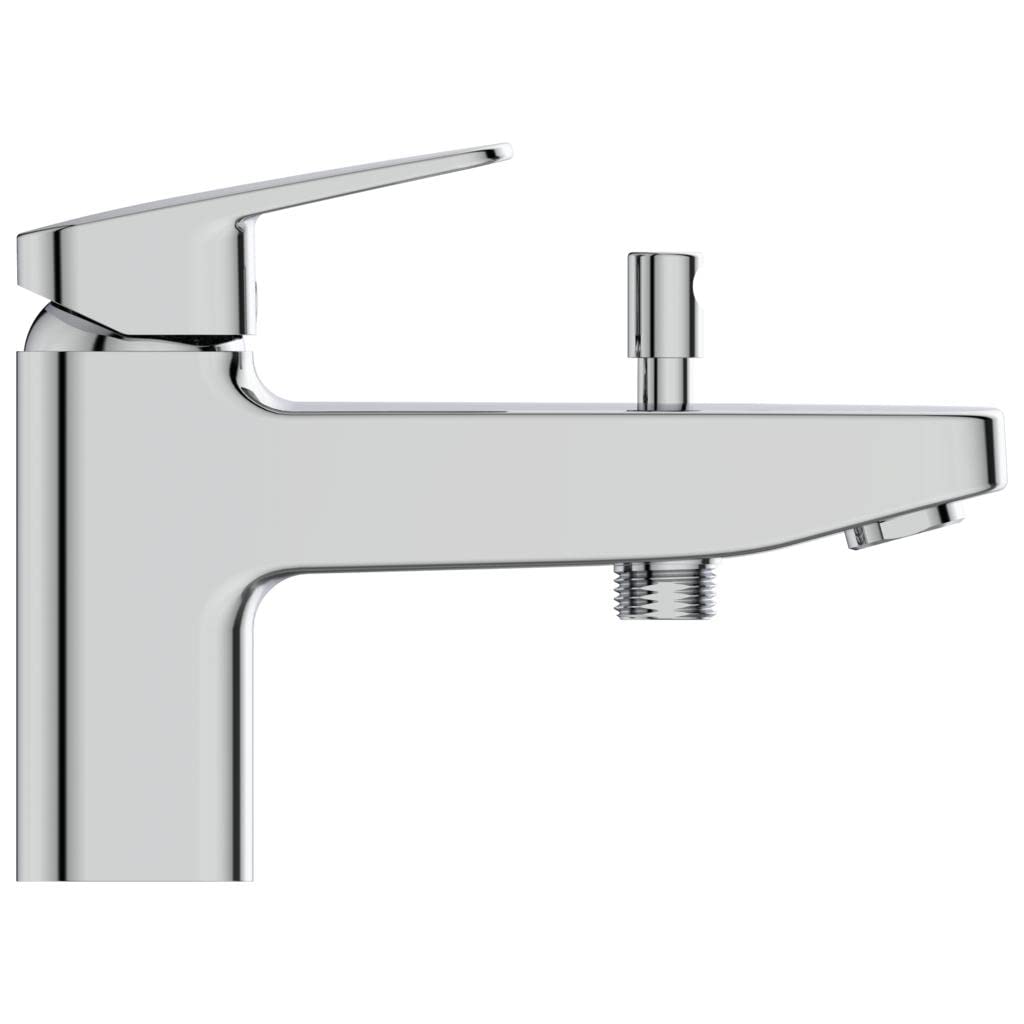 Ideal Standard - Ceraplan, Miscelatore monocomando per vasca da bagno, Due vie, Cromato