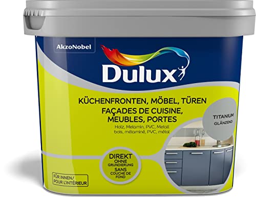 Dulux Fresh up 5280679 - Vernice per mobili da cucina, lucido, colore TITAN 750ML, 0,75 litri