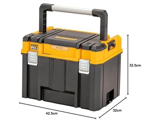 DEWALT DWST83343-1 Tstak Valigetta Portautensili Profonda Con Maniglione In Alluminio