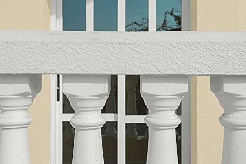 Dulux Pittura Silossanica Riempitiva per Esterni Pareti e Facciate Base Acqua, 5 Litri, Bianco