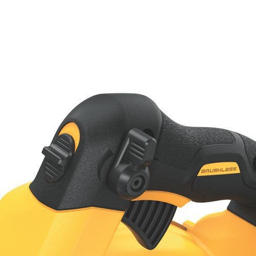 DeWalt Soffiatore Foglie a Batteria Litio Motore Brushless, Velocità di soffiaggio fino a 145 Km/h, Impugnatura Ergonomica 18 V, DCM562PB-QW