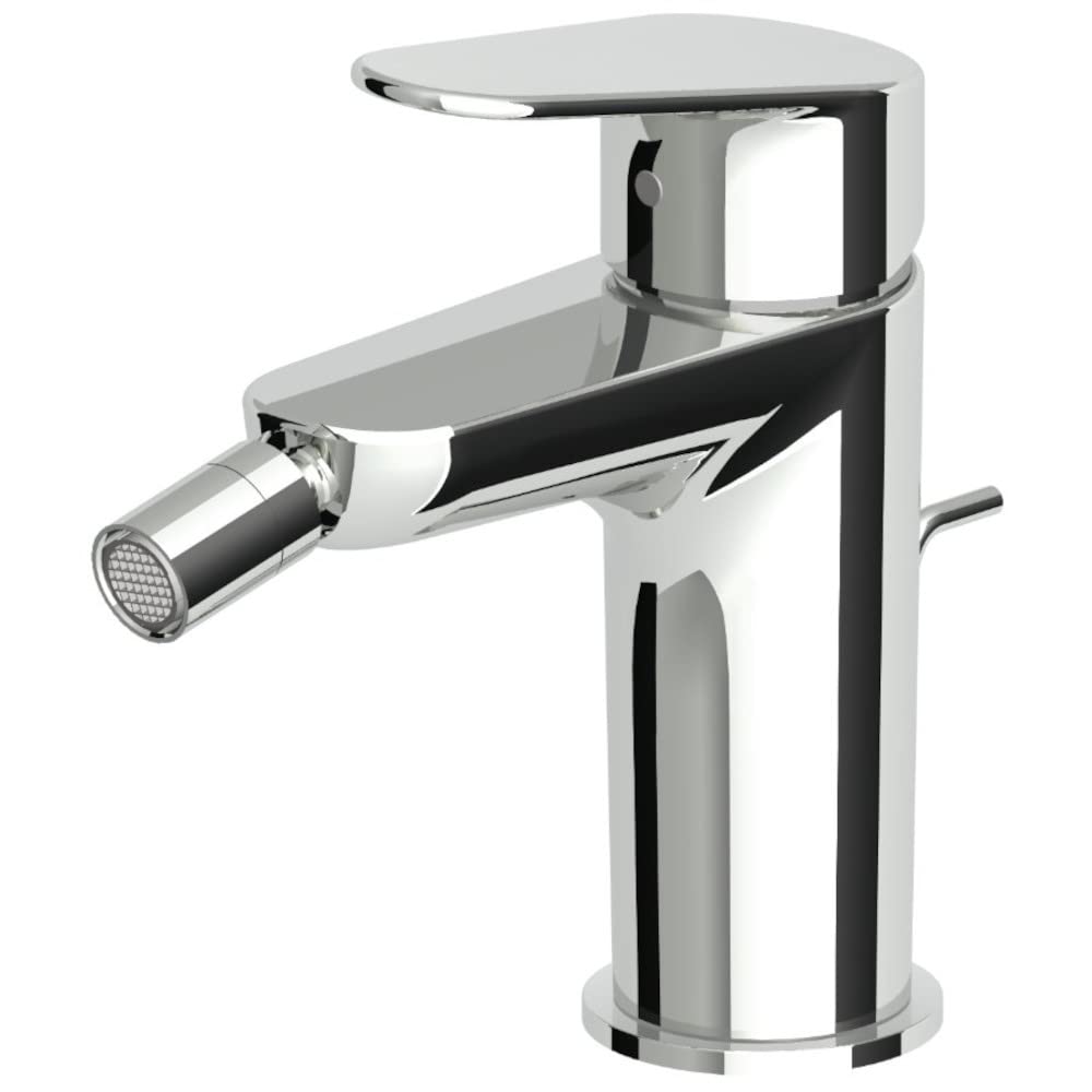 Rubinetto miscelatore rubinetteria per bidet bagno ottone cromato Zucchetti Rivo