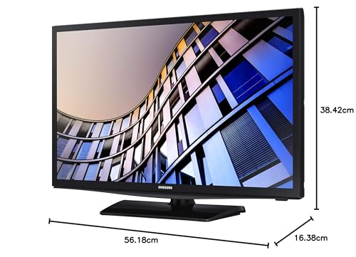 Samsung TV UE24N4300ADXZT HD, Smart TV 24" HDR, Purcolor, WiFi, Slim Design, Black 2020