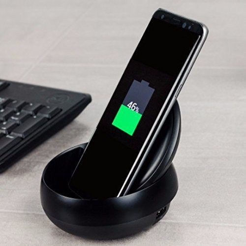 Samsung DeX Station - Stazione di Ricarica per S8/S8+ con Caricatore, Nero [Versione Italiana]