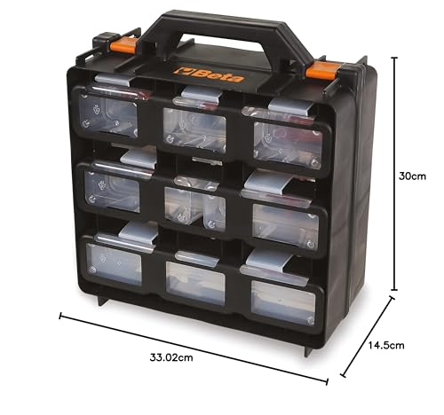 BETA 2080/V12 - Valigia organizer con 12 vaschette asportabili, vuota