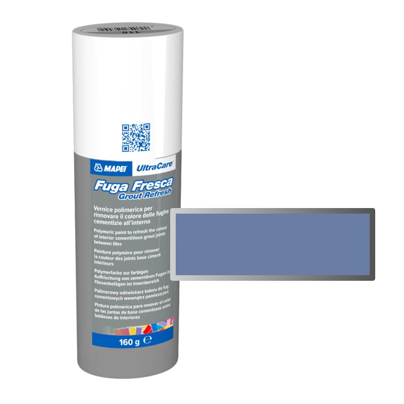 Mapei Ultracare FUGA FRESCA 172 BLU SPAZIO vernice polimerica per rinnovare il colore delle fughe cementizie Flacone 160gr.