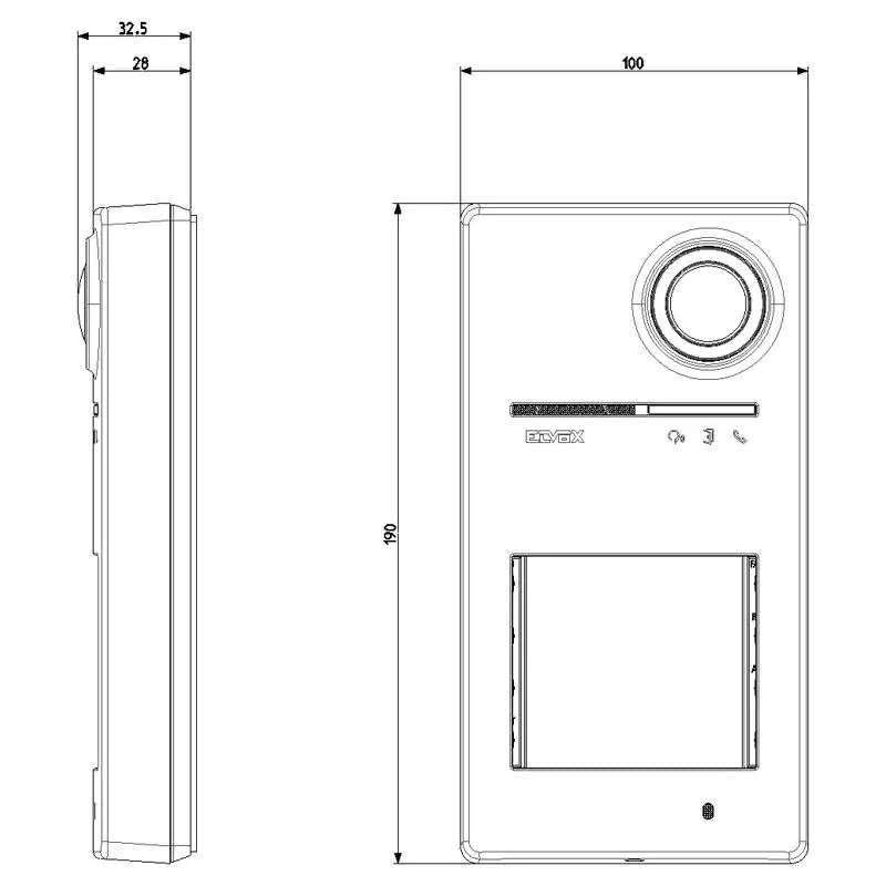 Kit videocitofono monofamiliare vimar K40515.R Tab 5S Up Wi-Fi +40170