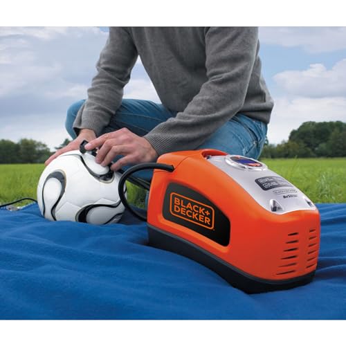 BLACK+DECKER, Compressore portatile 11 BAR. ASI300-QS