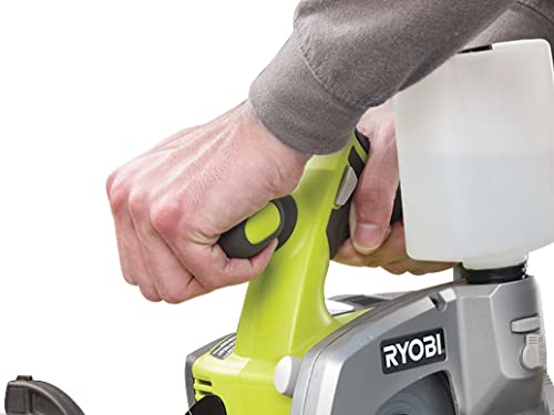 Ryobi LTS180M Sega Circolare a Batteria 18V per Piastrelle, con Lama Diamantata da 102mm, Batteria non Inclusa, per Ceramica, Marmo, Cemento e Granito