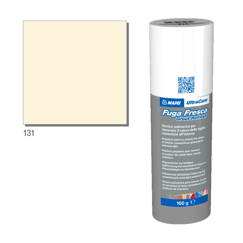 Mapei Ultracare FUGA FRESCA 131 VANIGLIA vernice polimerica per rinnovare il colore delle fughe cementizie Flacone 160gr.