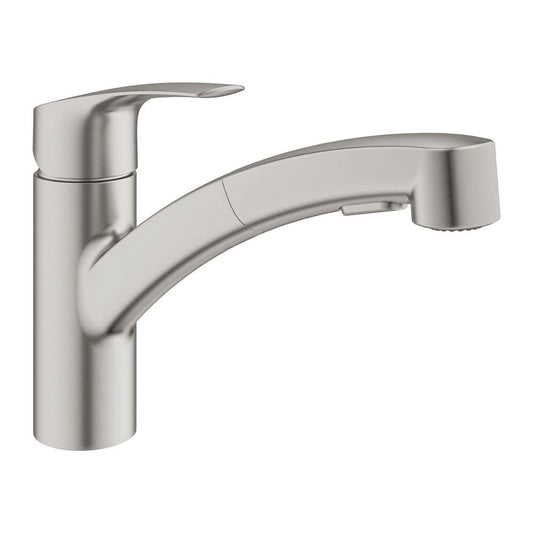 GROHE Eurosmart 30305DC1 - Miscelatore monocomando per lavello, 1/2"