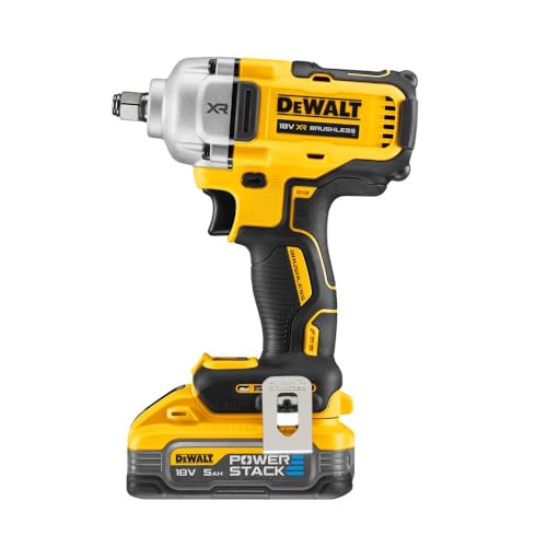 DEWALT DCF891H2T-QW Avvitatore impulsi 18V 2 batterie 5 ah powerstack 1/2" 812 Nm