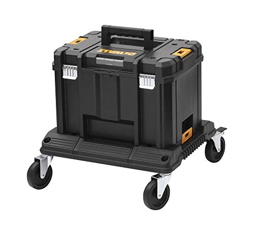 DEWALT DWST1-71229 T-STAK Cart Unità per Trasporto Dotata di 4 Ruote Orientabili a 360° di cui 2 Munite di Freno