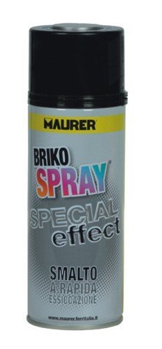 Smalto Acrilato Briko Spray Maurer 400 ml Trasparente Lucido Ral82 cf. 6 Pz