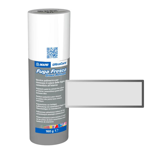 Mapei Ultracare FUGA FRESCA 110 GRIGIO MANHATTAN vernice polimerica per rinnovare il colore delle fughe cementizie Flacone 160gr.