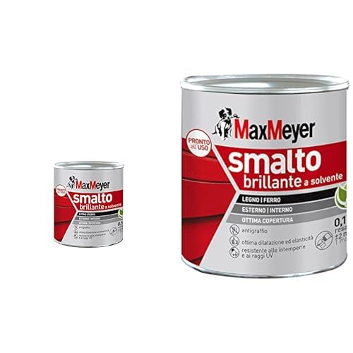 MAXMEYER kit manutenzione Smalto a solvente bianco e tester nero