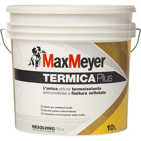 TERMICA Plus Max Meyer Pittura murale Anticondensa, Antimuffa Termoisolante 10 lt