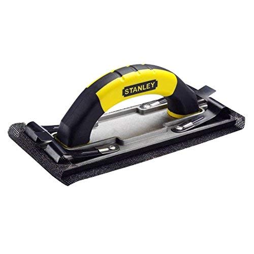 Stanley Smerigliatore a Mano + Silverline 868903, Rotolo di Rete Abrasiva, 5 m