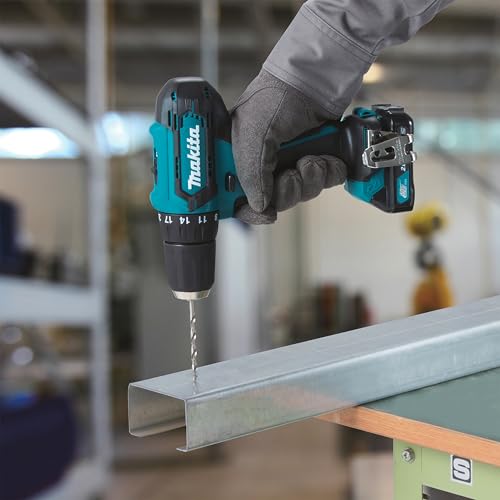 Makita HP333DSAX, trapano a percussione a batteria 12V max./2,0 Ah, 2 batterie + caricabatterie in valigetta