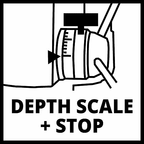 Einhell Trapano a colonna TC-BD 450 (450 W, fino 2650 min-1, 5 livelli, prof. perf. max. 50 mm, indicatore prof. perf., arresto prof. reg., piano a forare inclinabile/rotante e regolabile in altezza)