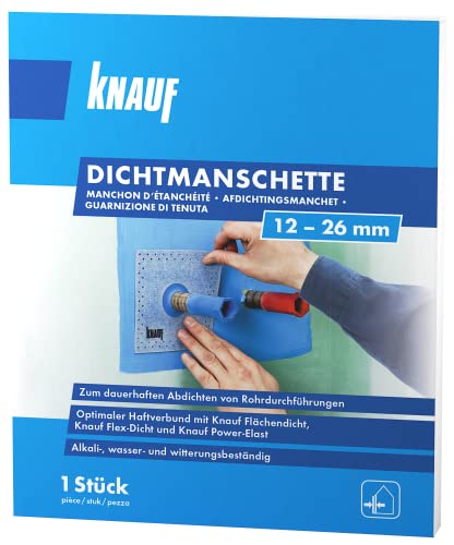 Knauf 447664 - Guarnizione 12-26, 1 pezzo, colore: Blu