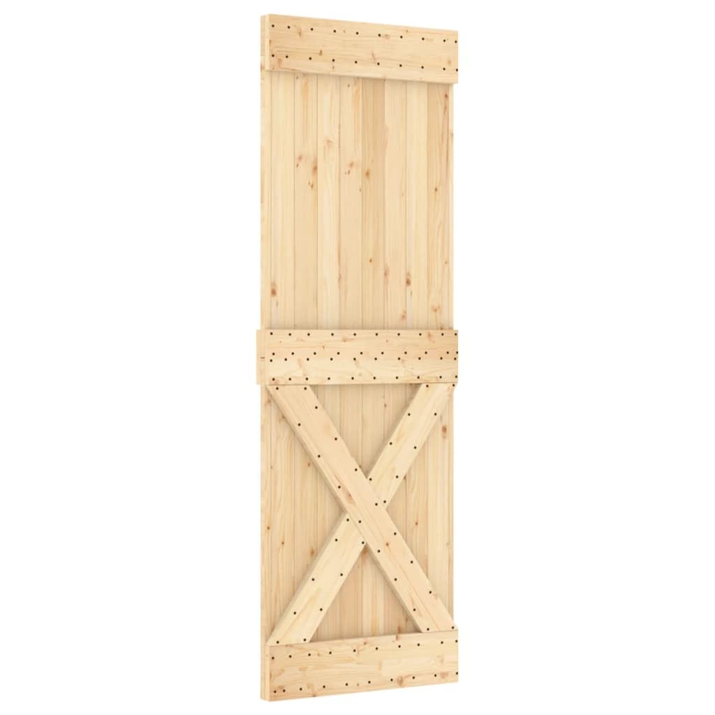 vidaXL Porta NARVIK 70x210 cm in Legno Massello di Pino