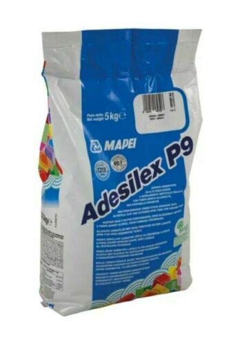 Mapei Adesilex P9 Grigio Collante Adesivo Cementizio Piastrelle Ceramica - Kg 5