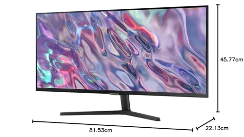 Samsung Monitor HRM ViewFinity S50GC (S34C502), Flat, 34'', 3440x1440 (WQHD), 21:9, HDR10, VA, 100 Hz, 5 ms, FreeSync, HDMI, Display Port, Ingresso Audio, PIP, PBP, Eye Saver Mode, Flicker Free