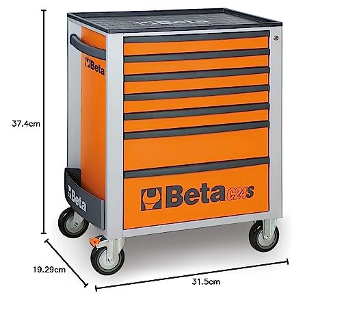 Beta C24S/7-O - Cassettiera porta attrezzi con 7 cassetti