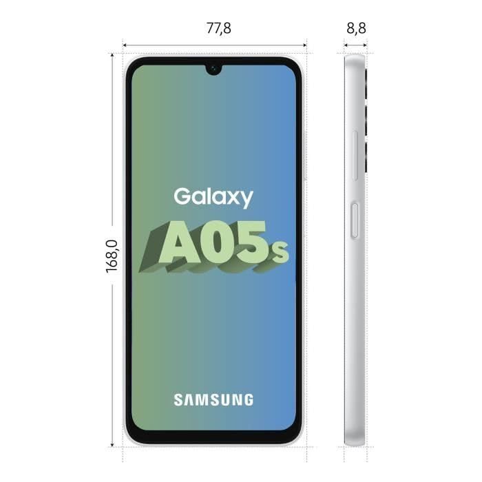 Samsung A057G/DSN Galaxy A05s, Dual, 64GB 4GB Ram, Silver