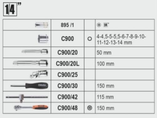 Beta BW 2056T/E - Valigia trolley con assortimento di 163 utensili