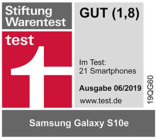 Samsung Galaxy S10e, Sbloccato, Smartphone, Display 5.8", 128GB, Dual SIM, Nero