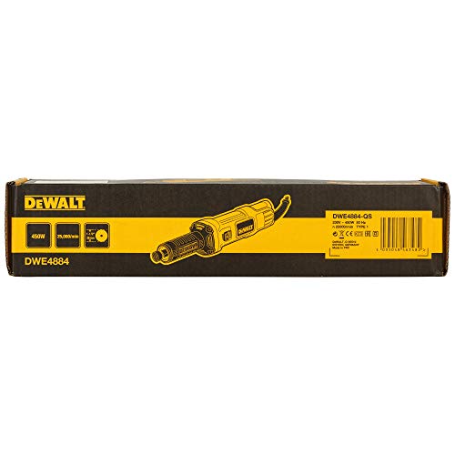 DEWALT smerigliatrice diritta 450W, DWE4884-QS