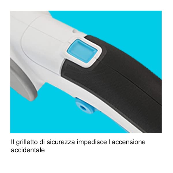 BLACK+DECKER, TAGLIERINO ELETTRICO 3.6V- Impugnatura anti-scivolo, Grilletto di sicurezza, Ricarica tramite cavo USB-C, Una lama inclusa, Autonomia di 35/40 minuti. BCRC115-XJ