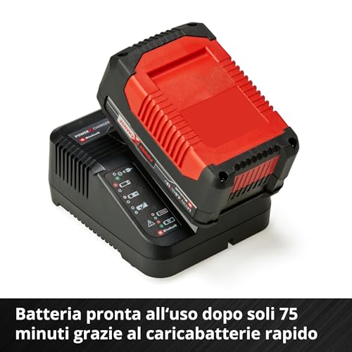 Originale Einhell Starter Kit 4,0 Ah con batteria e caricabatterie Power X-Change (Li-Ion, 18 V, tempo di ricarica 75 minuti, adatto a tutti gli utensili Power X-Change)