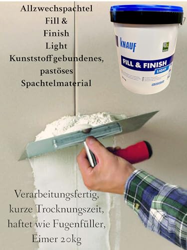 Knauf Fill & Finish light - Mastice multiuso 20 kg