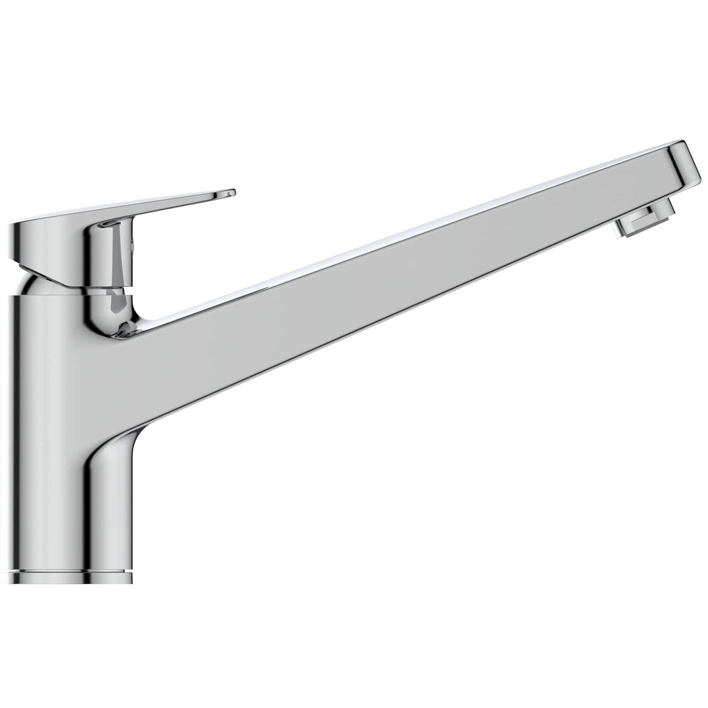 Ideal Standard - Ceraplan Miscelatore Monocomando da appoggio su lavello con bocca di erogazione bassa orientabile (h 134mm)