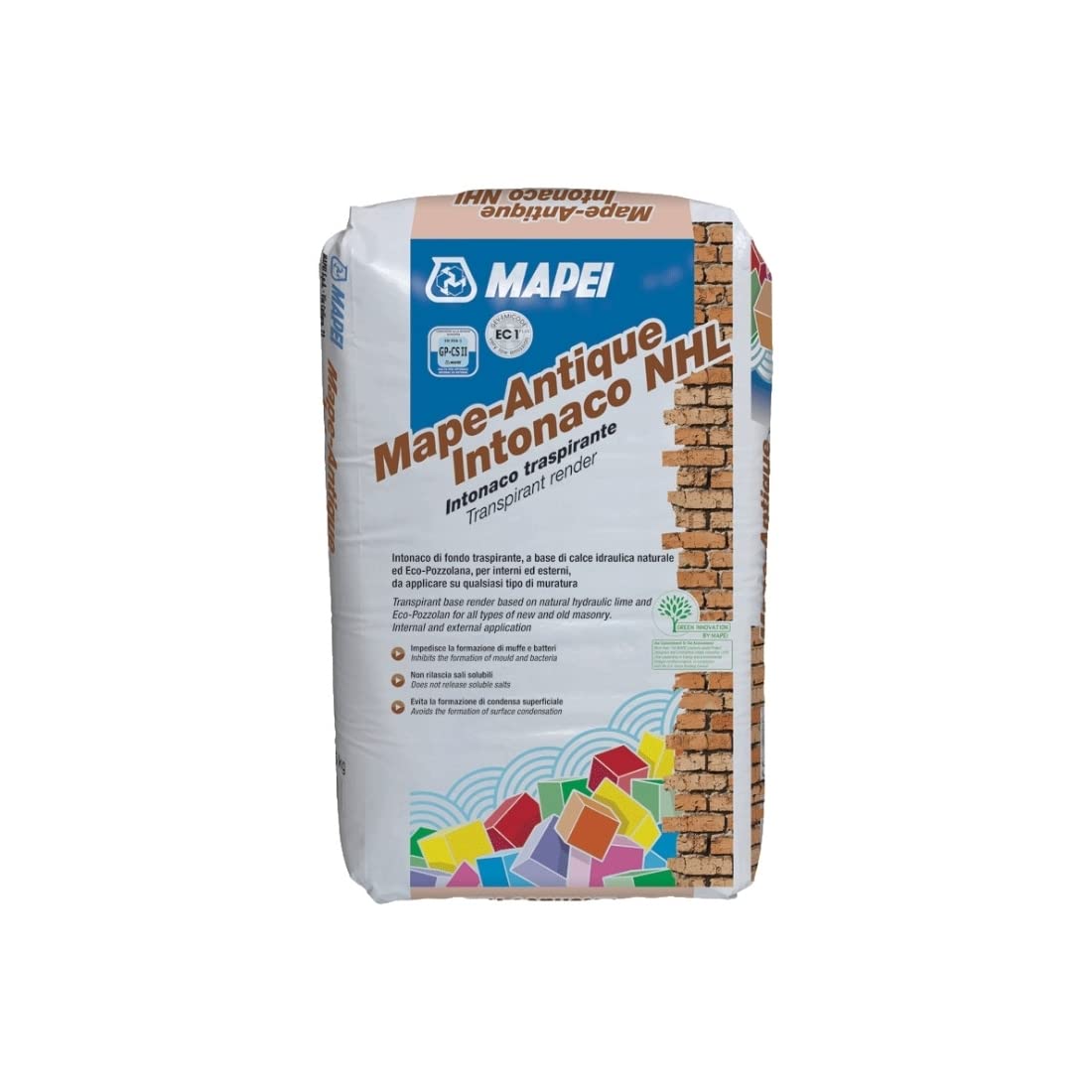 Mape Antique Intonaco NHL Mapei intonaco traspirante 25 Kg