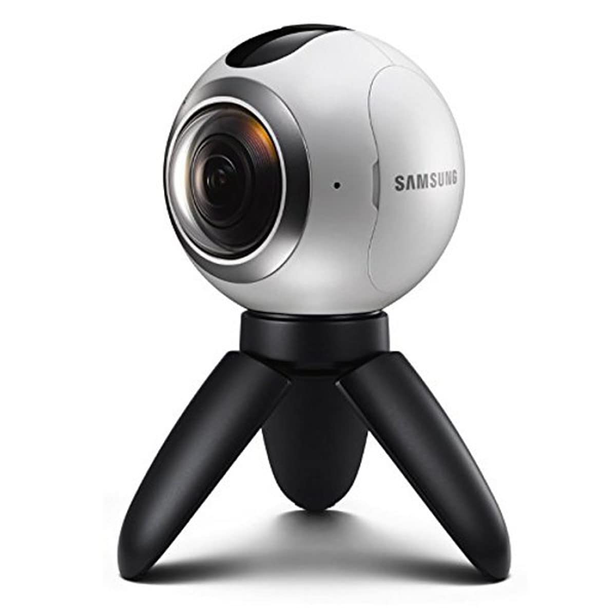 Samsung Gear 360 Videocamera Registra e Scatta a 360°, Bianco