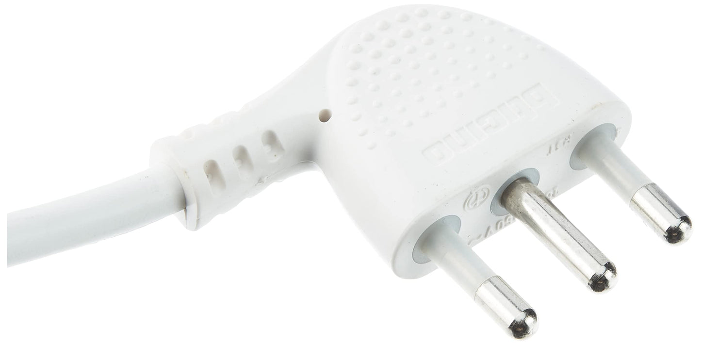 BTicino S3711DU Ciabatta Multipresa da Scrivania con Presa USB, 1.5A, Cavo da 2 m, Bianco