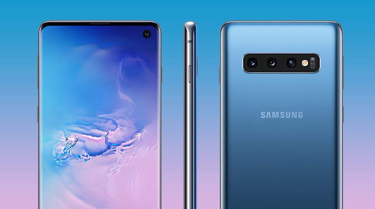 Samsung Galaxy S10 Plus Dual SIM 128GB 8GB RAM SM-G975F/DS Prism Blu SIM Free