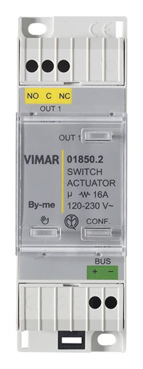 Vimar domotica by Me attuatore 1 uscita RELE 16 a 120 – 230 V pompa sega circolare a mano